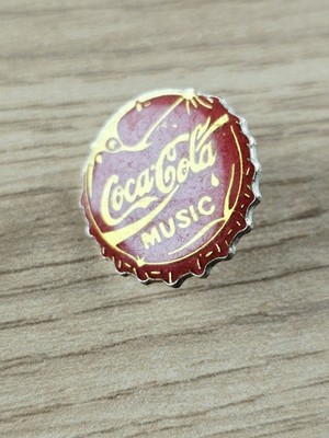 Anstecknadeln Pins Pins Flasche Korken Coca Cola Music Metall Vintage