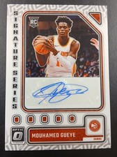 2023-24 Donruss Optic #SS-GUE Mouhamed Gueye Signature Series Rookie Auto