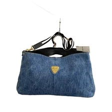 Atao Shoulder Bag/Denim/Blu/Elvie