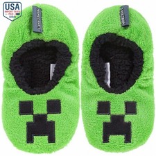 Minecraft children's winter slippers