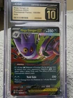 Mega Gengar ex 056/094 Me02 Phantasmal Flames Holo CGC Pristine 10