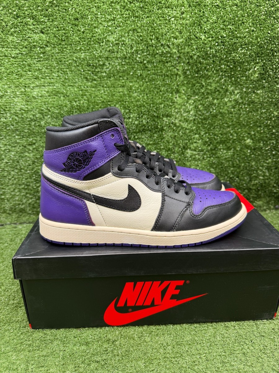 Size 10 - Air Jordan 1 Retro OG High Court Purple 191888666522| eBay