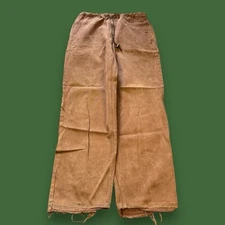 Vintage Vision Streetwear Pants Mens M (32x32) Drawstring Canvas Skate Baggy 