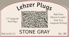 Stone Gray - 1/4 Fiberon Veranda Stone Gray P...