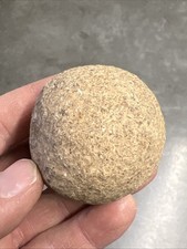 Authentic Arrowhead Granite Game Ball Stone Adams Co IL Ex Bud Goodwin @507