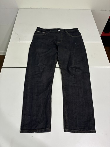 Maden Uncle Fu Selvedge Jeans 34x28 Dark Wash Japanese Raw Denim Skater Heritage