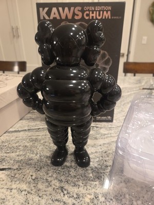 KAWS Chum Open Edition 2022 Vinyl Figure Black MIB Companion Kawsone Authentic