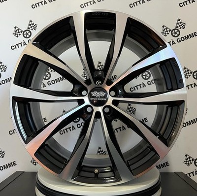 MAK WOLF BD 4 Leichtmetallfelgen 17'' Für FIAT Doblo Schwarz Diamond