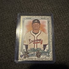 Drake Baldwin 2025 Topps Allen & Ginter #135 Gold Filagree Rookie #/50 MVP ATL