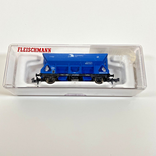 Fleischmann Spur N 850903 Renfe Schotterwagen blau im Koffer | Condition: Used