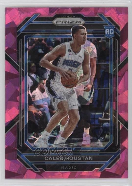 2022-23 Panini Prizm Pink Ice Prizm Caleb Houstan #269 Rookie RC 0l1