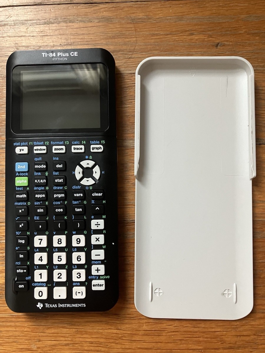 Texas Instruments TI-84 Plus CE Python Color Graphing Texas Instruments TI-84 Plus CE Python Color Graphing