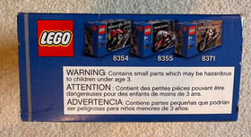 Vintage LEGO Racers set 8370 - Nitro Stunt Bike; 100% complete with box & manual