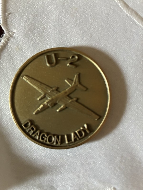 U-2 Dragonlady In God We Trust Coin