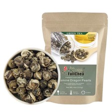 Jasmine Pearl Tea Jasmine Dragon Pearls Loose Leaf Green Tea Jasmine Gree...