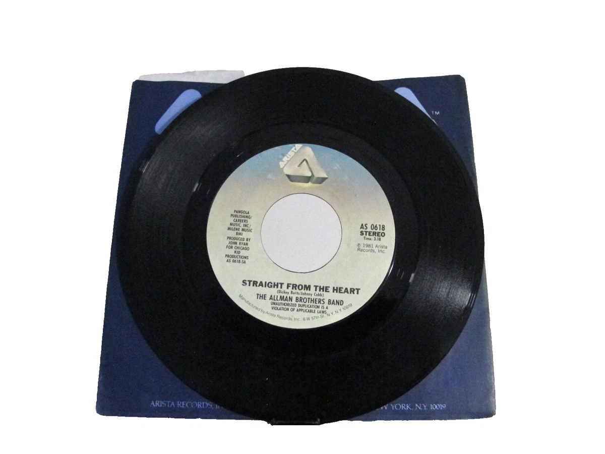 The Allman Brothers Band 45 RPM Speed Vinyl Records for sale | eBay