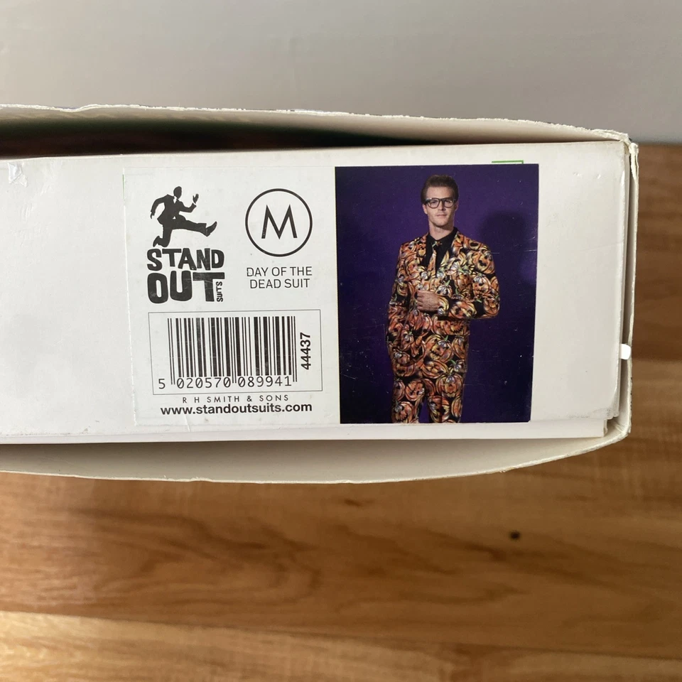 Traje Destacado Estampado Calabaza Smiffys Talla M Ciervo Disfraz Halloween Vestido Elegante Foto 2 de 4