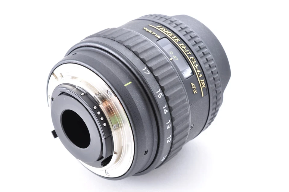 TOKINA AT-X 10-17 mm f/3,5-4,5 DX ojo de pez para Nikon F [como nuevo] de Japón #0185 Foto 2 de 4