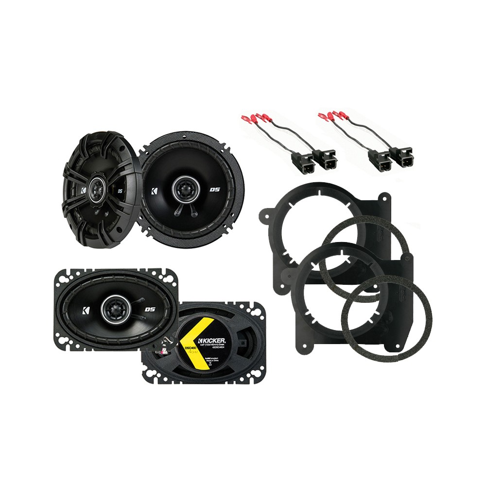 Fits Chevy S-10 Truck 2002-2004 OEM Speaker Upgrade Kicker D