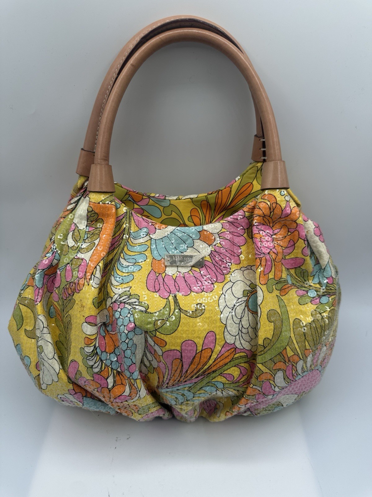 NWT Kate Spade Naomi "Paley Paisley" FULL SEQUIN FLORAL Print Dress Size 4 $425