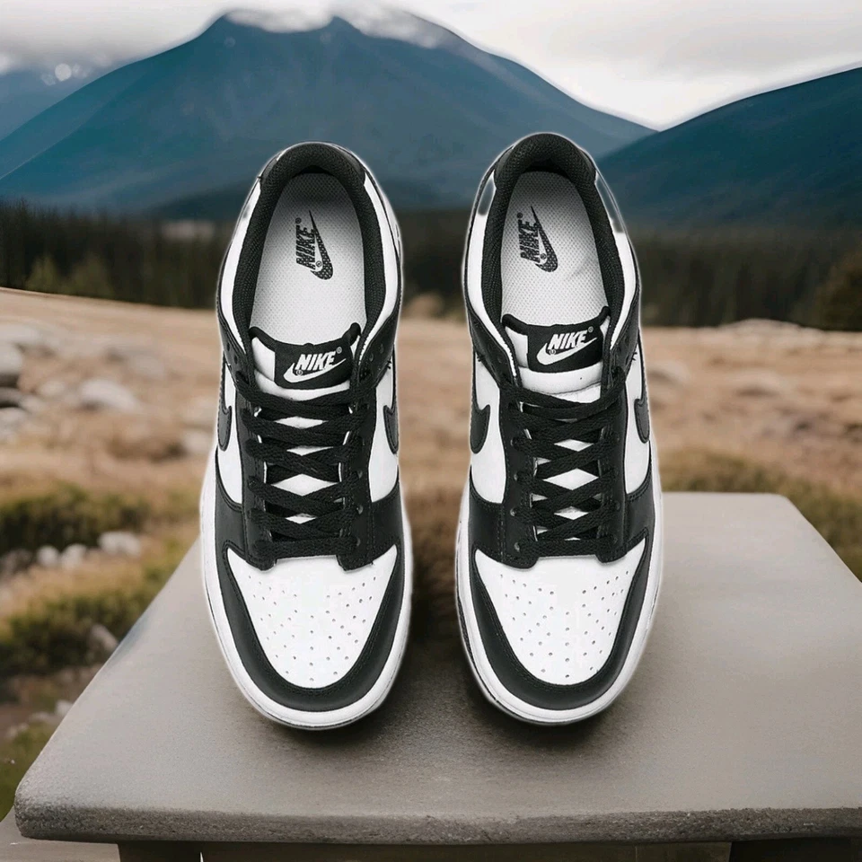 Talla 6 - Nike Dunk Low Negro Blanco W Foto 2 de 4