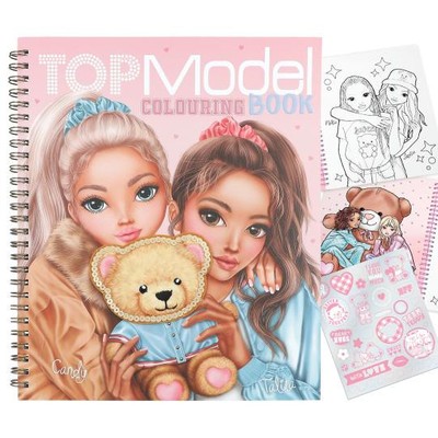 Depesche 13210_A TopModel Malbuch Colouring Book Team Teddy / 40Seiten