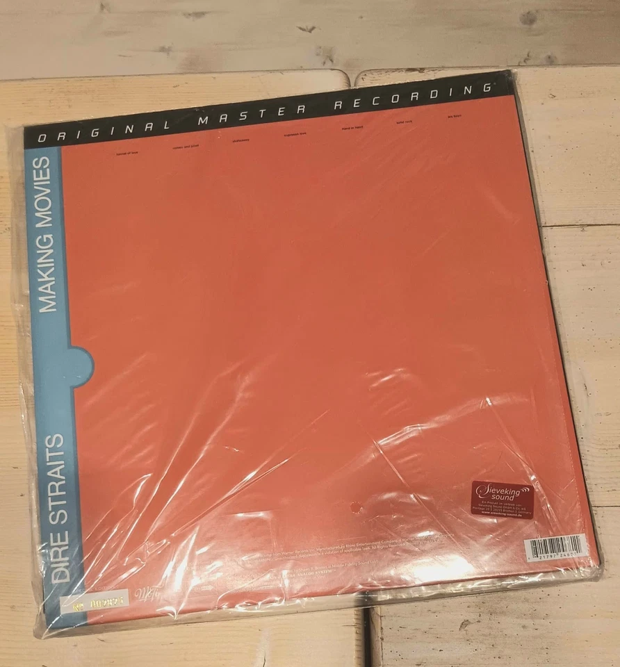 DIRE STRAITS "MFSL 2-468" NEW VINYL 2-LP ORIGINAL MASTER RECORDING 180g Numbered - Bild 2 von 4