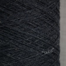 GEELONGORA ANGORA GEELONG WOOL YARN 200g CONE 4 BALL NAVY MIX 3 PLY KNITTING ZHS