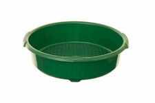 Black Green Plastic Sieve Pottering Compost Soil Stone Mesh Garden Sifter Tools