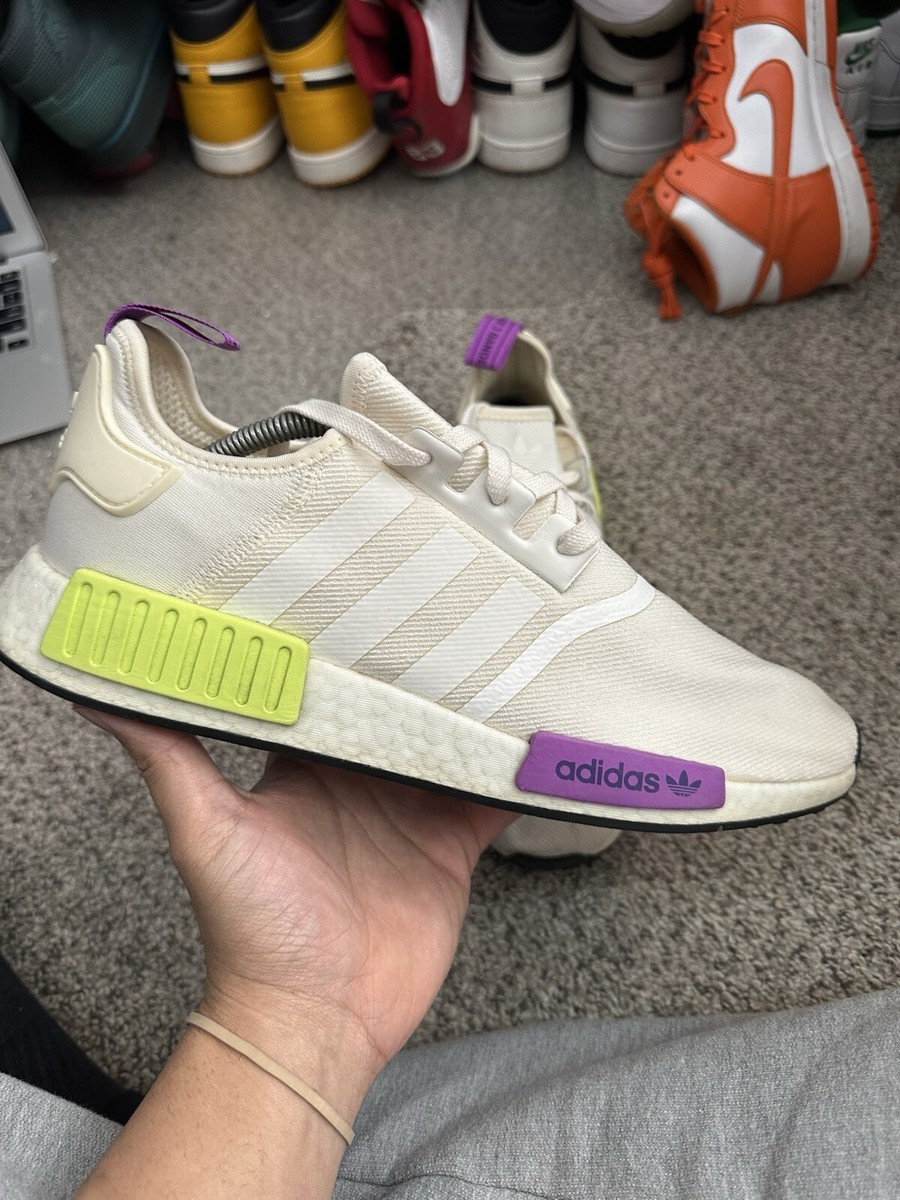 adidas NMD_R1 Semi Solar Yellow Buzz Lightyear White Japan adidas NMD_R1 Semi Solar Yellow Buzz Lightyear White Japan