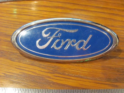 Emblema ovalado Ford vintage 4,5" - Imagen 2 de 8