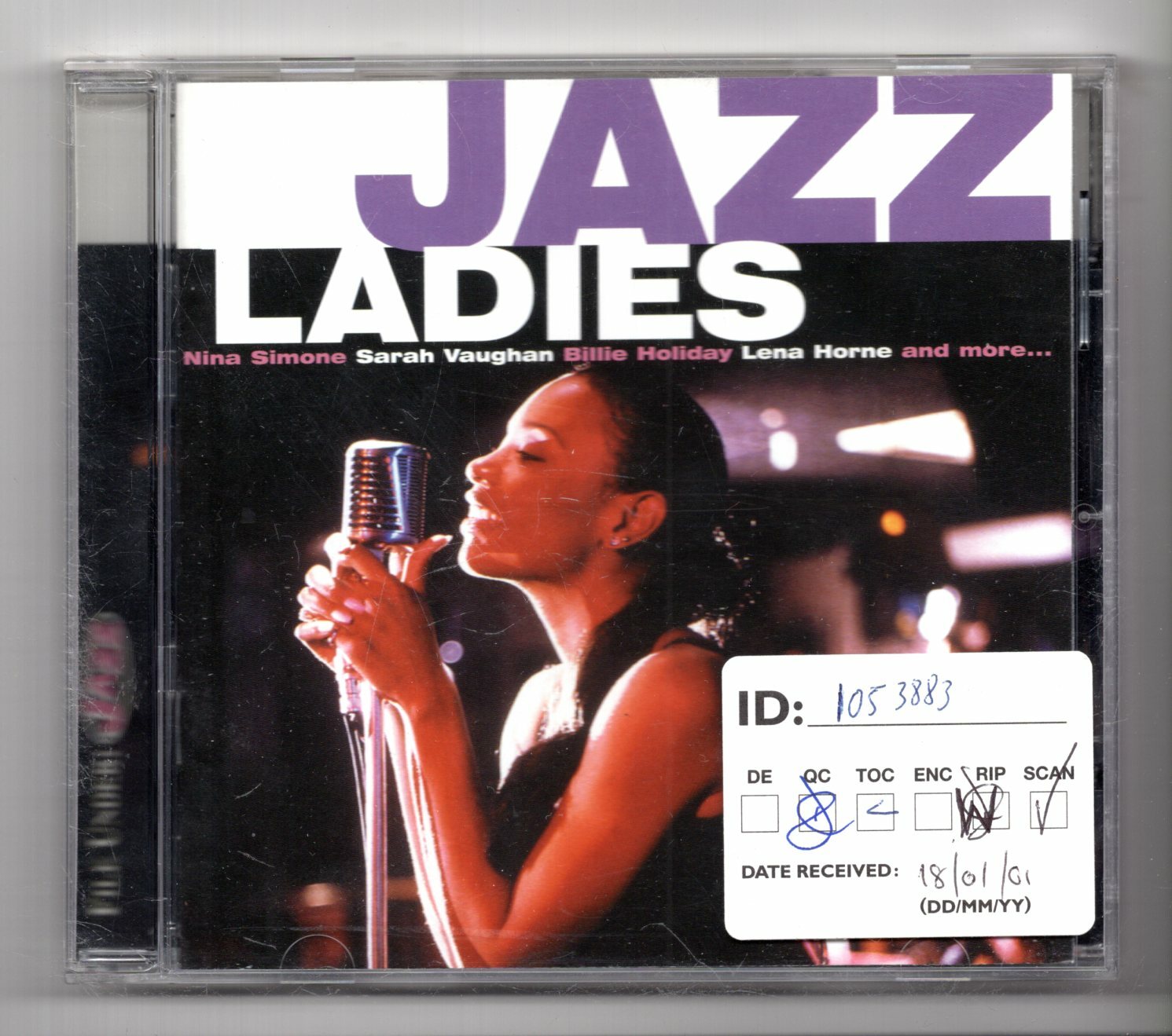 (KF19) Jazz Ladies, 18 tracks various artists - 2001 CD