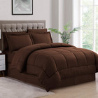 Twin Comforter Set 6 Piece Bed in a Bag with Bed Skirt, Fitted Sheet, Flat Sheet