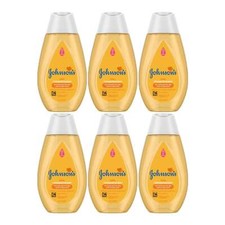Johnson's Baby Shampoo, 3.4 oz 100ml  Pack of 6 