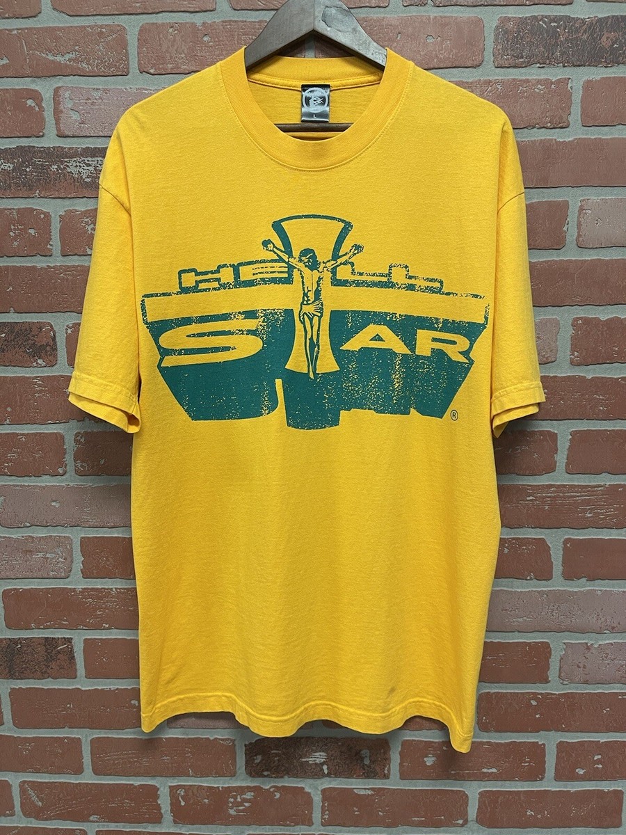 Size L - HellStar Studios Path to Paradise Jesus Emblem Tee