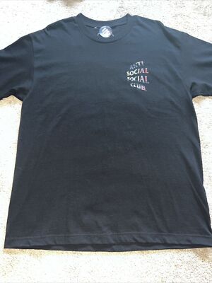 ★ ANTI SOCIAL SOCIAL CLUB★ Donkas NI USA Made Short Sleev Anti Social Social Club Tie-Dye Short Sleeve TShirt SZ Small