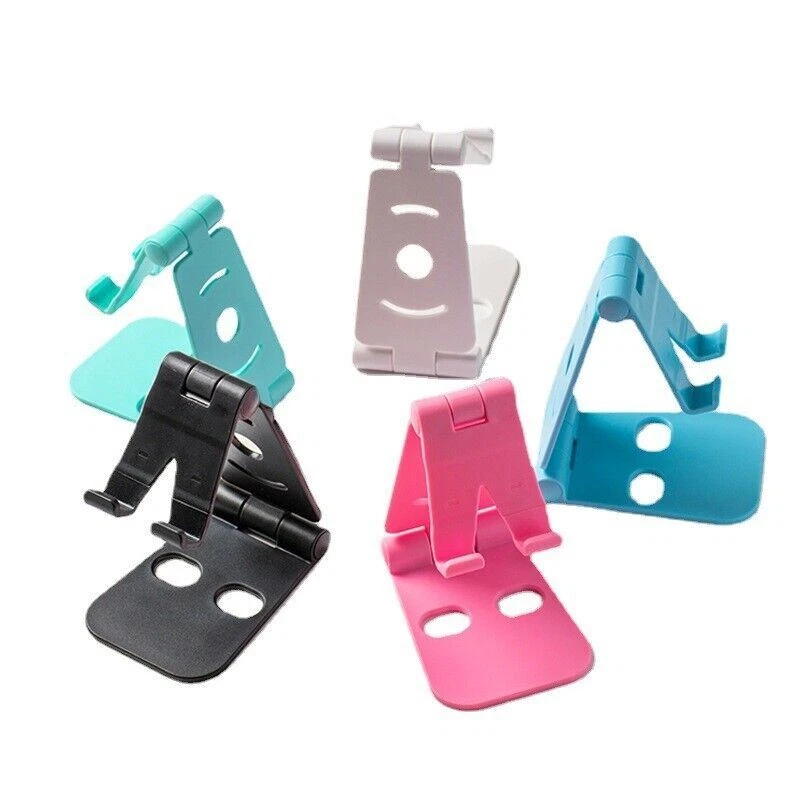 Universal Adjustable Mobile Phone Holder Stand Desk Foldable Portable - Image 2 of 4