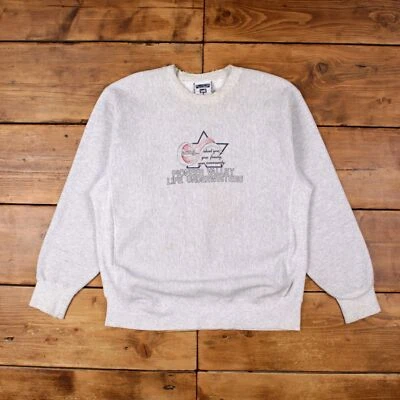 Sudadera De Colección Lee Gráfica XL 90s Hecha en EE. UU. Grano Cruzado Peso Pesado Para Hombres - Imagen 1 de 4