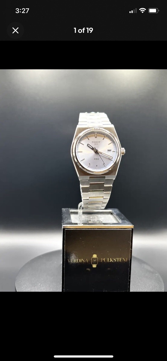 New Tissot Blue Light Unisex Watch! With Box & Papers Tissot PRX Light Blue Men main image 3