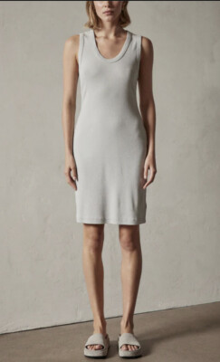 james perse rib tank dress NWT James Perse Ribbed Tank Dress Size 0 Retail 325.00