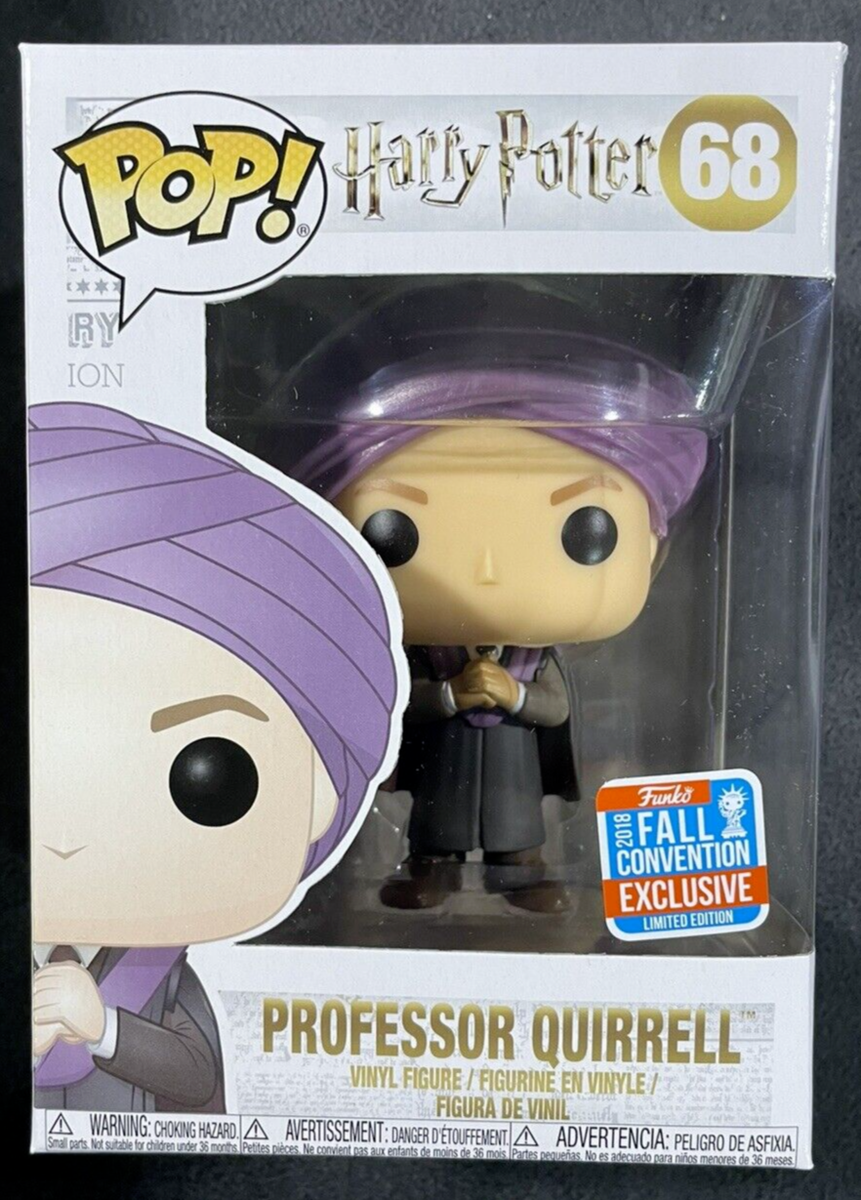 Funko Pop! Harry Potter Professor Quirrell #68 Fall Con Excl 2018 ~ Damaged  Box | eBay