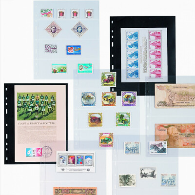 Leuchtturm OPTIMA Hüllen Glasklar  für Münzen/ Briefmarken  zur Auswahl