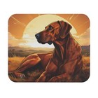 Majestic Ridgeback Design Mouse Pad for Dog Lovers, Rhodesian Ridgeback Desk Art
