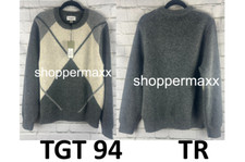 Men's Ribbed Hem Crewneck Pullover Sweater - Goodfellow  Co, Gray, Medium