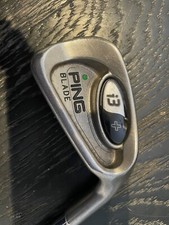 PING i3 4 Iron Green Dot RH Steel Shaft. Pre-Owned