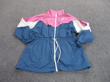 Nike Jacket Adult M Blue Pink Icon Clash Athletic Track Retro CJ2046 Womens