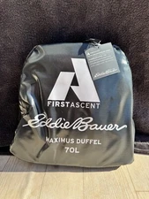 Eddie Bauer First Ascent Maximus 70L Duffel Bag Backpack Gray 