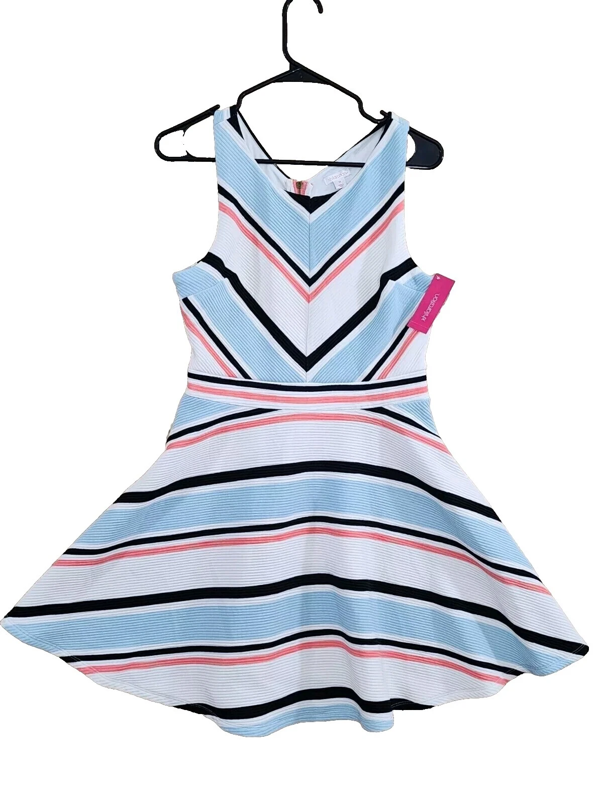 Vestidos de rayas de poliéster Xhilaration para mujeres