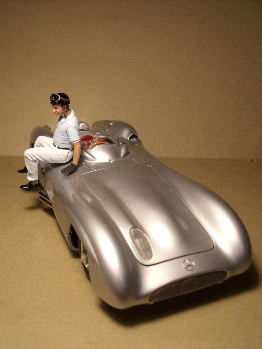 Figurine F1 1/18 Fangio SF Vroom Non Peinte - Pour Minichamps CMC CMR GP Replicas