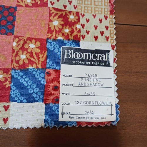 Bloomcraft Material Sunshine And Shadow Fabric 5 Pieces Zig Zag - Picture 9 of 12